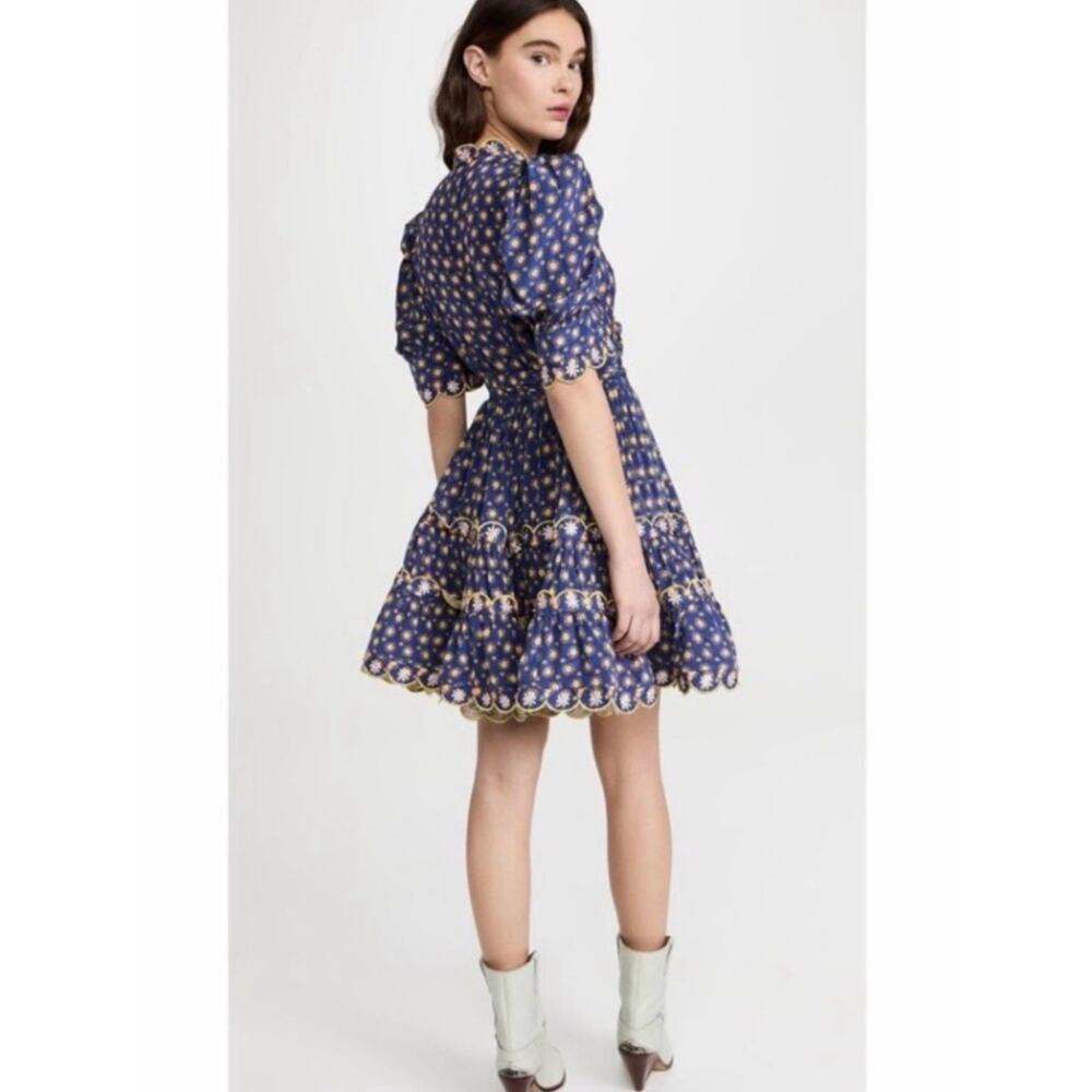 Celia B by Anthropologie Andromeda Dress in Blue Size Large - Picture 2 of 9